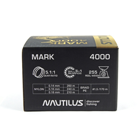 Катушка Nautilus Mark 4000 - купить по доступной цене Интернет-магазине Наутилус