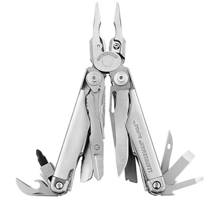 Мультитул LEATHERMAN Surge с нейлоновым чехлом - купить по доступной цене Интернет-магазине Наутилус